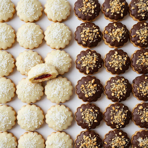 Assorted Chocolate Sandwich Cookies