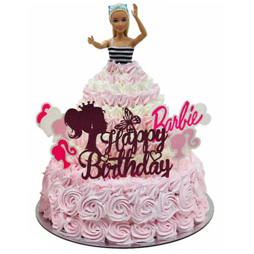 Princess Doll Birthday Kids Cake