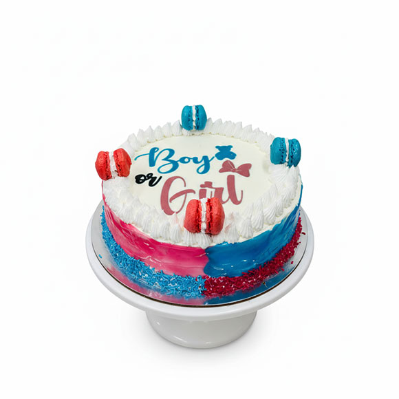 Gender Reveal Cake