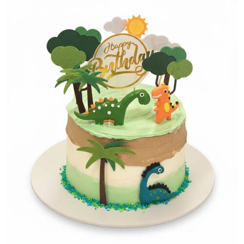 Dinosaur Birthday Cake