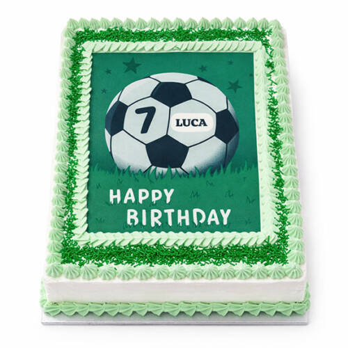 Football Birthday Kids Cake