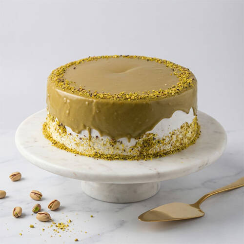 Pistachio Sponge Cake
