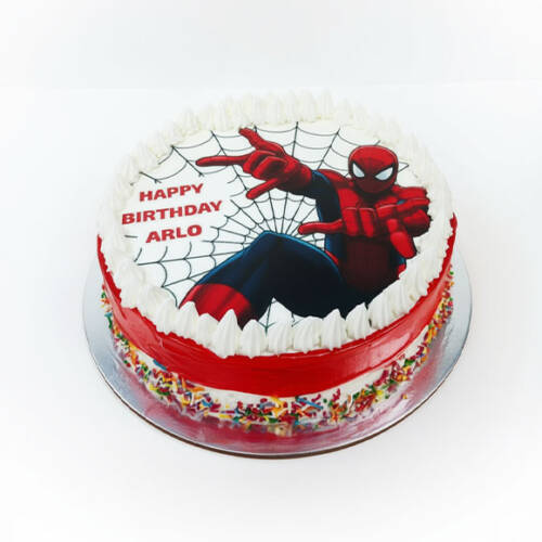 Spider-Man Birthday Kids Cake