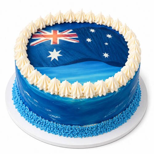 Australian Flag Cake Wollongong