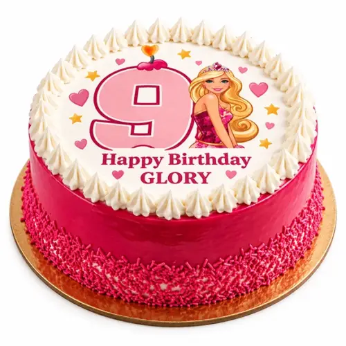 Princess Edible Image Cake Wollongong